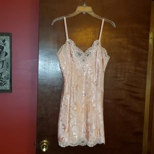 Peach Silk nighty.